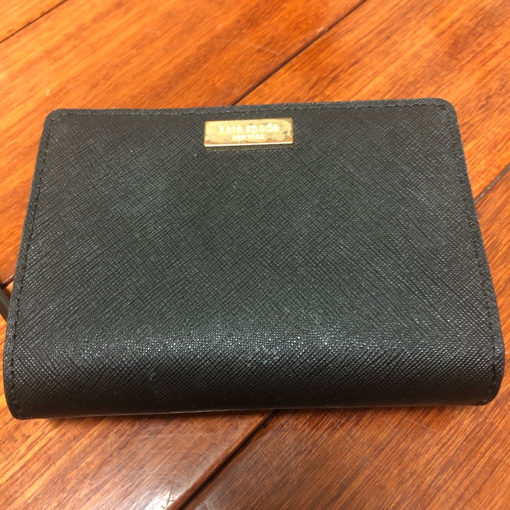 Kate Spade Black Compact Wallet